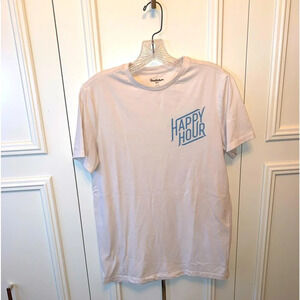 Goodfellow “Happy‎ Hour” short sleeved T shirt size small